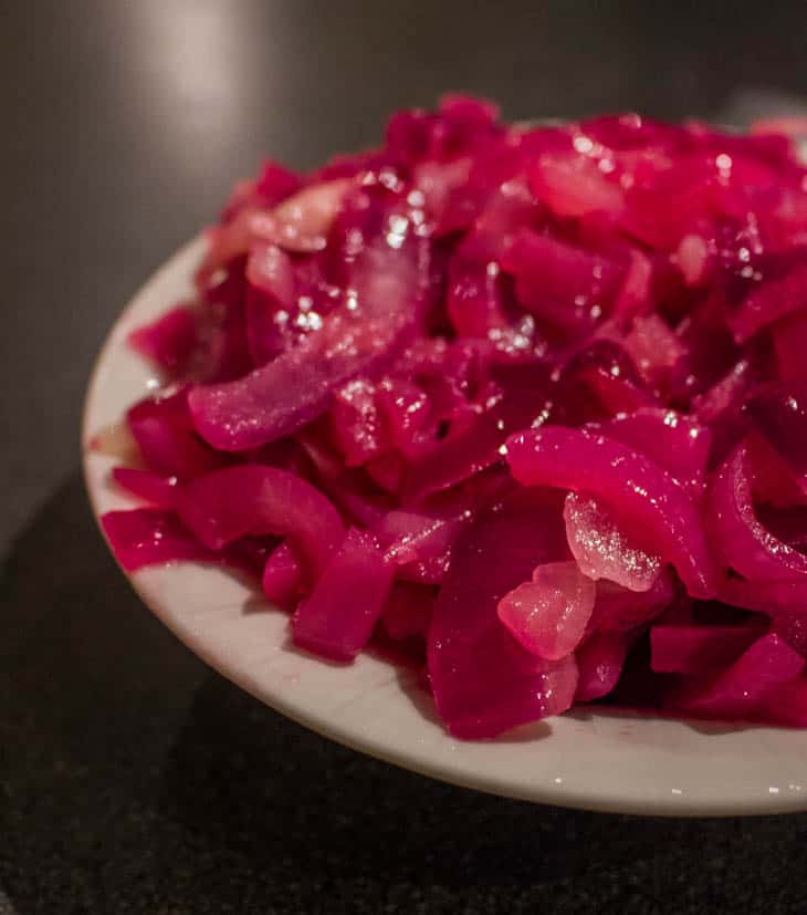 Marinoitu punasipuli Marinoitu punasipuli