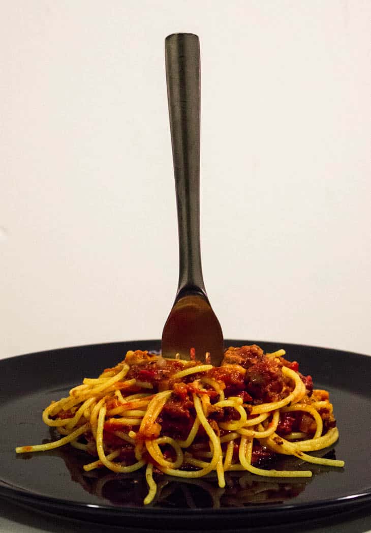 Pasta amatrciana Pasta amatrciana