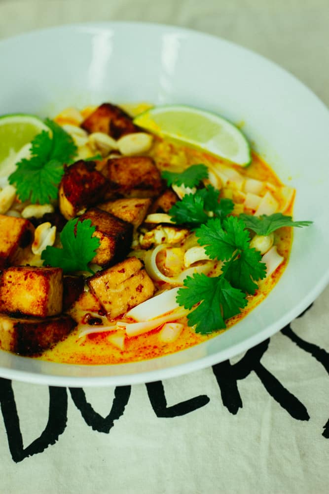 Tofu khao soi Tofu khao soi