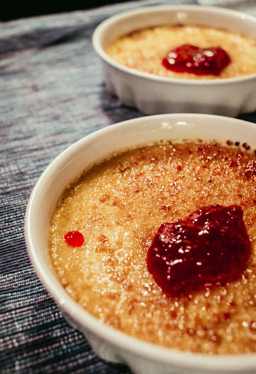 Maidoton creme brulee Maidoton creme brulee
