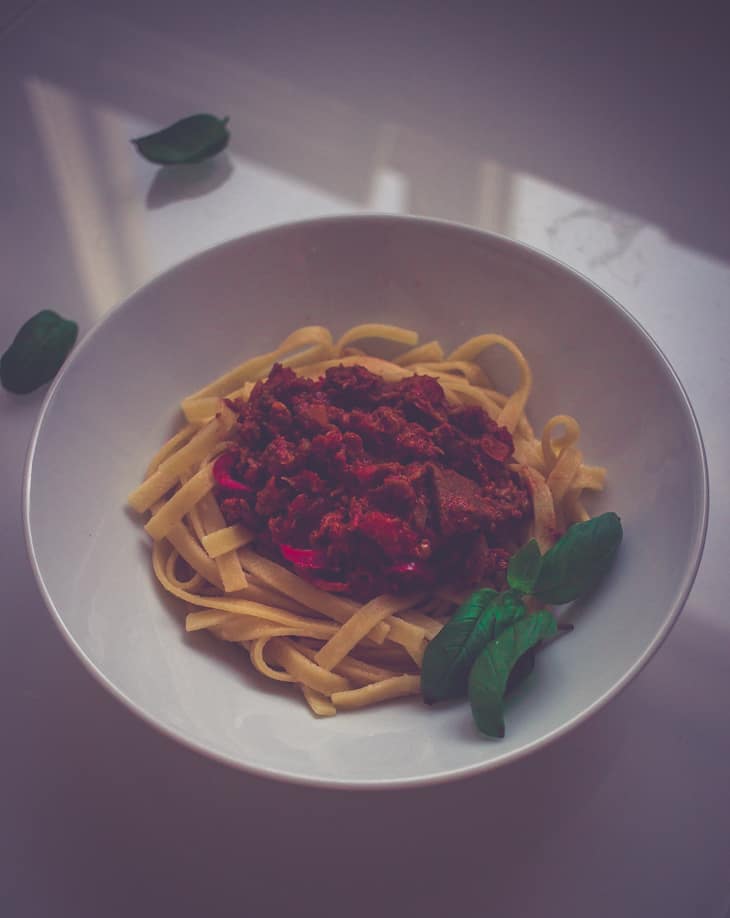 Tomaattinen nyhtispasta Tomaattinen nyhtispasta